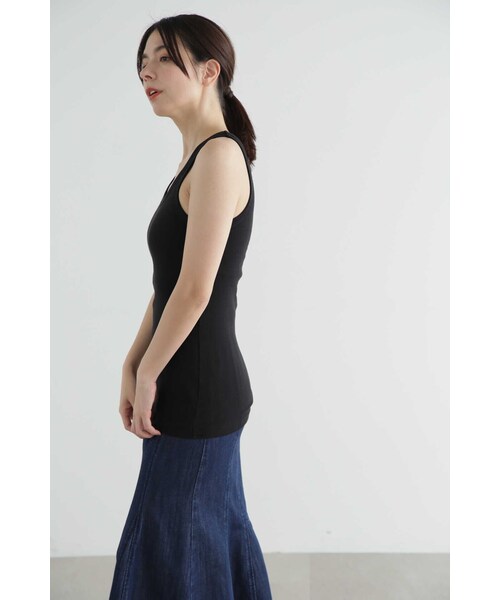 「MILLER」 ノースリーブトップス FREE ブラック レディース_画像3
