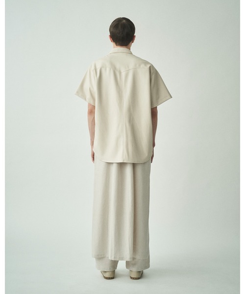 「Juha」 半袖シャツ 3 オフホワイト メンズ_画像8