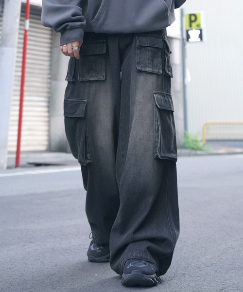 ジーンズ ヴィンテージメイク レトロライク Y2Kグランジ ケミカル加工