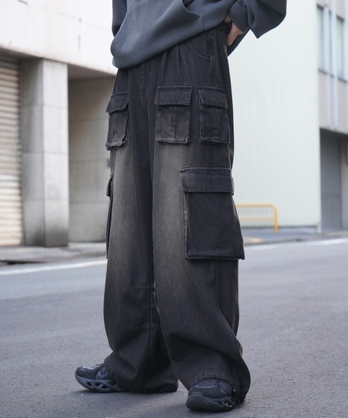 ジーンズ ヴィンテージメイク レトロライク Y2Kグランジ ケミカル加工 