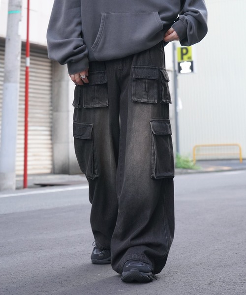 ジーンズ ヴィンテージメイク レトロライク Y2Kグランジ ケミカル加工