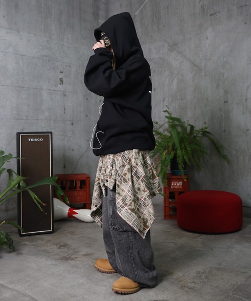 ジーンズ ヴィンテージメイク レトロライク Y2Kグランジ ケミカル加工