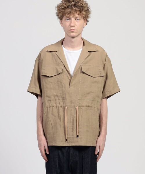 HAVERSACK（ハバーサック） シャツ HAVERSACK ATTIRE リネン ダブル