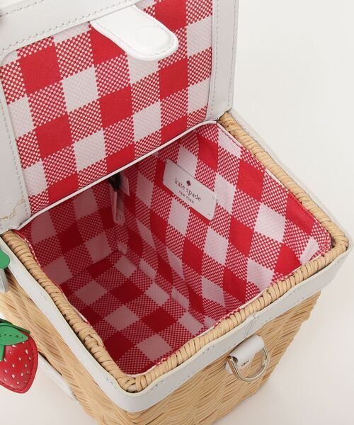 「kate spade new york」 かごバッグ ONESIZE ベージュ系その他 レディース_画像4