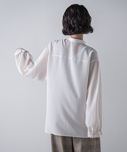 la.f（ラ・エフ） ブラウス シャツ ”とろみ素材で着心地抜群