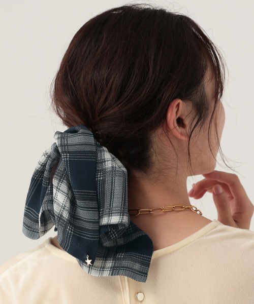 Elura（エルーラ） シュシュ チェックシュシュ/608961 : ZOZOTOWN