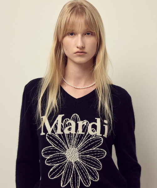 Mardi Mercredi（マルディメクルディ） ニット セーター CASHMERE V