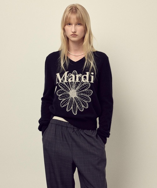 Mardi Mercredi（マルディメクルディ） ニット セーター CASHMERE V