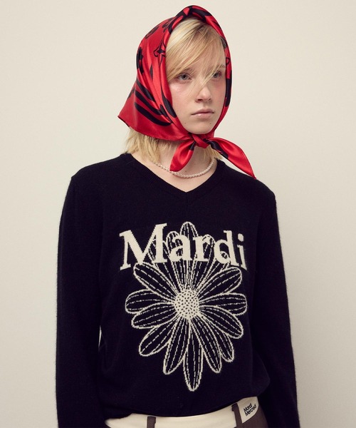 Mardi Mercredi（マルディメクルディ） ニット セーター CASHMERE V