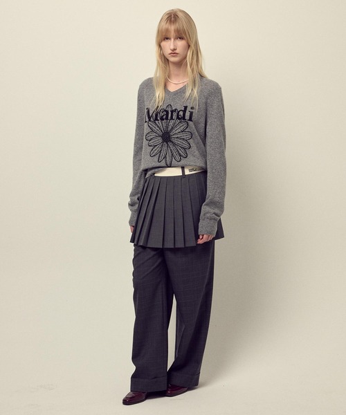 Mardi Mercredi（マルディメクルディ） ニット セーター CASHMERE V