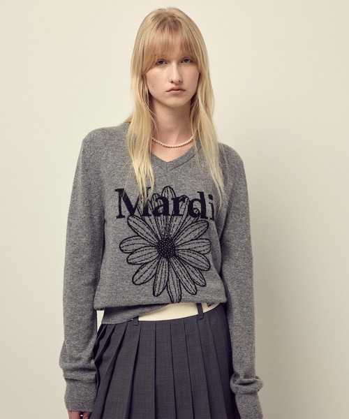 Mardi Mercredi（マルディメクルディ） ニット セーター CASHMERE V