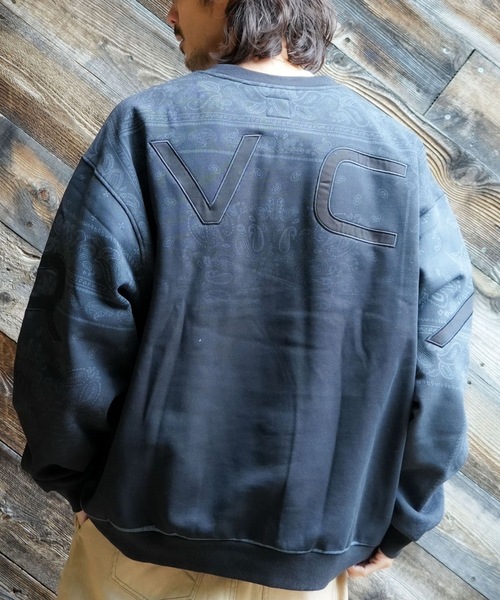 RVCA（ルーカ） トレーナー スウェット メンズ FADE BACK SIDE ARCH