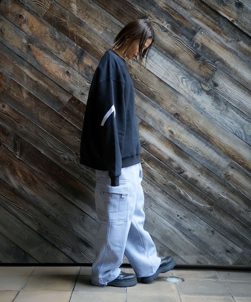 RVCA（ルーカ） トレーナー スウェット メンズ FADE BACK SIDE ARCH