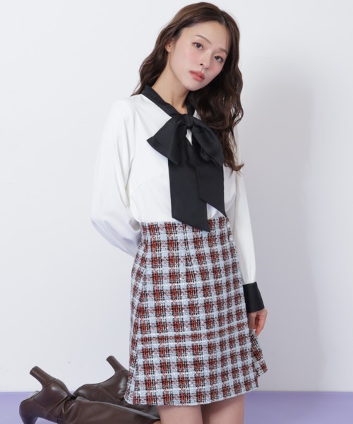 JILLSTUART　ジルスチュアート　ビッグボウタイブラウス ビッグボウタイブラウス | JILL by JILL STUART（ジル バイ ジル