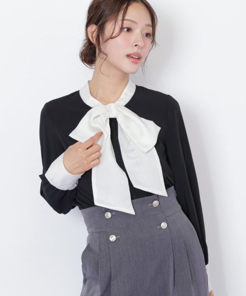 JILLSTUART／フランシスボウタイブラウス／ジルスチュアート JILL by JILL STUART（ジルバイジルスチュアート） ブラウス シャツ