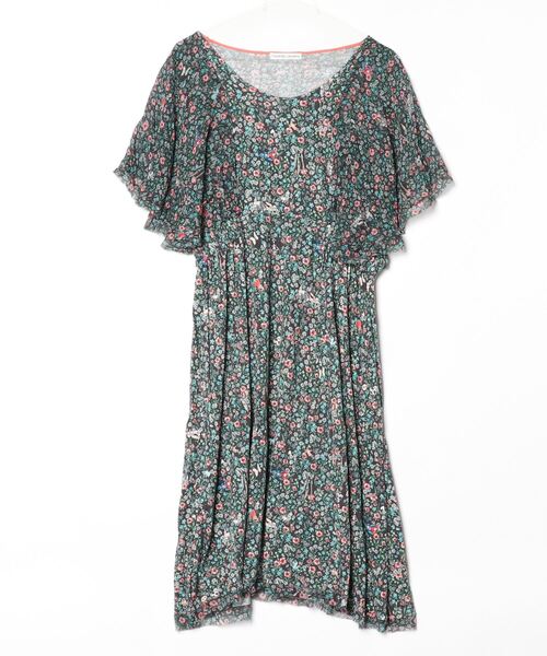 TSUMORI CHISATO（ツモリチサト） 半袖ワンピース 02 グリーン