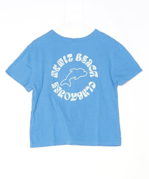 「NKNIT」 半袖Tシャツ 2 ブルー レディース_画像2