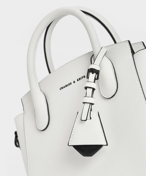 CHARLES ＆ KEITH 「CHARLES & KEITH」 2WAYバッグ M ブラック