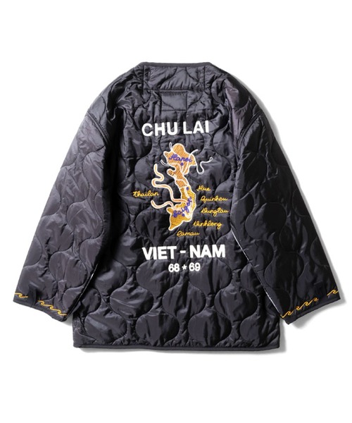 HOUSTON（ヒューストン） ジャケット ノーカラージャケット EMBROIDERY