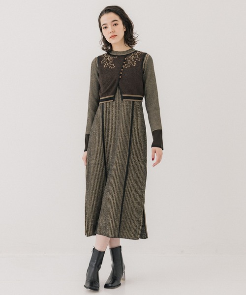 PUBLIC TOKYO（パブリックトウキョウ） ニットワンピース FREE