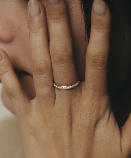 ココシュニックダイヤリング#7 K10ダイヤモンド Xリング（リング） | COCOSHNIK（ココシュニック