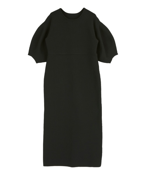 「titivate」 ニットワンピース M グレイッシュベージュ レディース_画像2