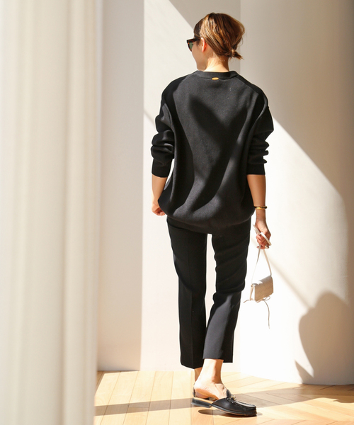 「Deuxieme Classe」 「muse」パンツ 34 ブラック レディース_画像9