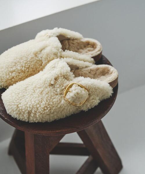 BIRKENSTOCK teddy サンダル Arizona Big Buckle / アリゾナ ビッグバックル シアリング（羊毛