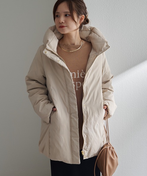 pual ce cin ダウンコート ダウンジャケット ボリュームカラーダウン