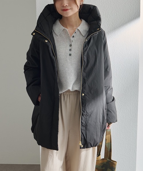 pual ce cin ダウンコート ダウンジャケット ボリュームカラーダウン