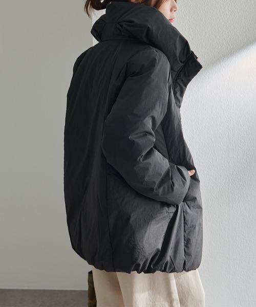 pual ce cin ダウンコート ダウンジャケット ボリュームカラーダウン