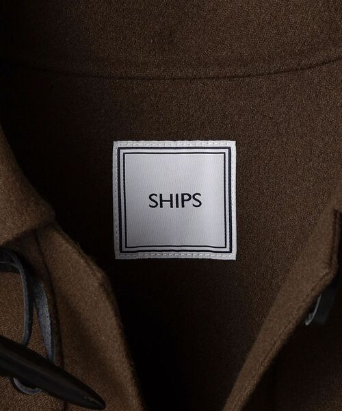 「SHIPS」 ダッフルコート SMALL ネイビー メンズ_画像7
