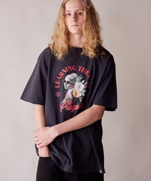 「rehacer」 半袖Tシャツ X-LARGE アイボリー メンズ_画像6