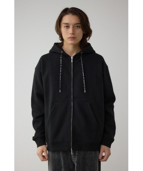 AZUL BY MOUSSY（アズールバイマウジー） パーカー 裏起毛ジップアップ