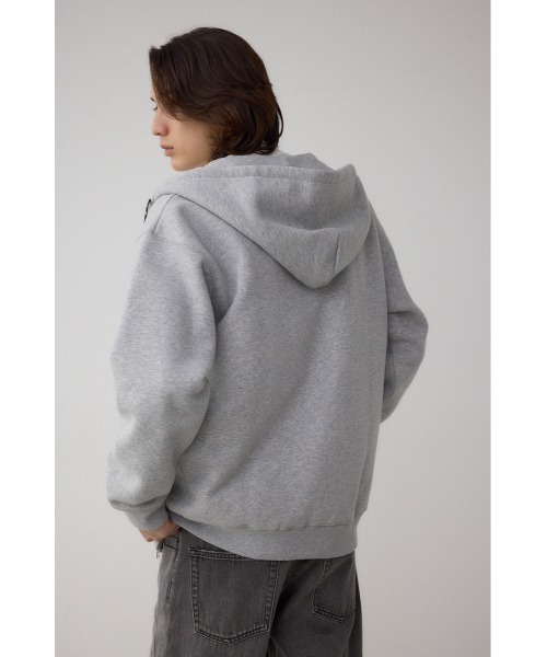 AZUL BY MOUSSY（アズールバイマウジー） パーカー 裏起毛ジップアップ