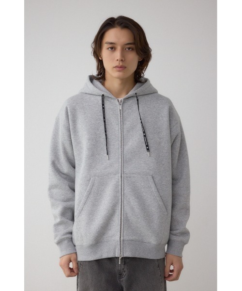 AZUL BY MOUSSY（アズールバイマウジー） パーカー 裏起毛ジップアップ