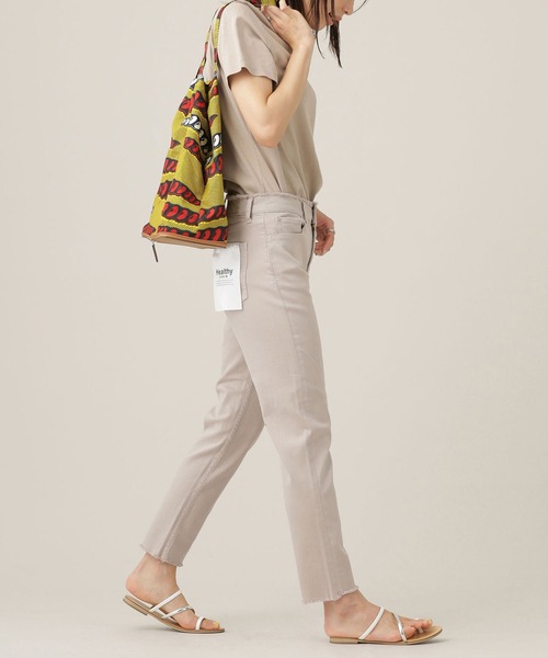 「Healthy denim」 デニムパンツ 23 グレー系その他4 レディース_画像9