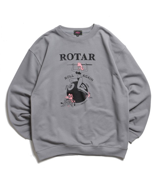 ROTAR（ローター） トレーナー スウェット ROLL AGAIN Sweat メンズ