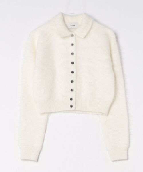 CLANE（クラネ） カーディガン CLANE ANGORA SHORT KNIT CARDIGAN