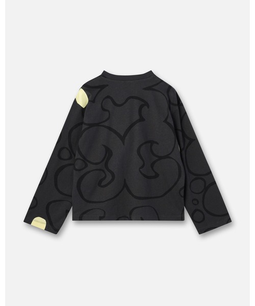 マリメッコ ロゴ Tシャツ ブラック Sサイズ marimekko 黒 marimekko（マリメッコ） tシャツ Valkea Keidas / shirt レディース