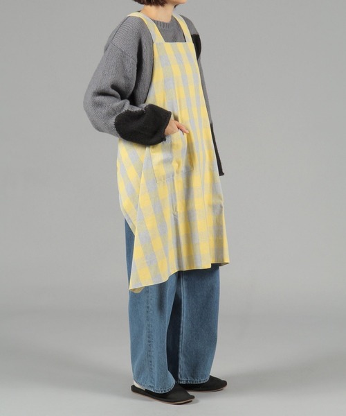 studio CLIP（スタディオクリップ） エプロン リバーシブルチェック