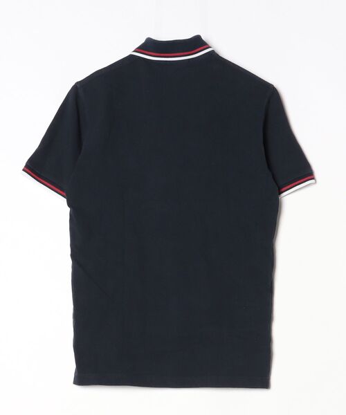 「FRED PERRY」 半袖ポロシャツ 36 ネイビー メンズ_画像2