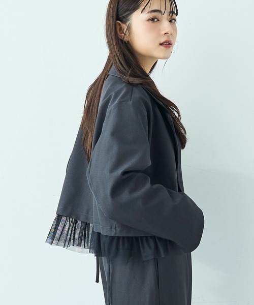 安値‼️最終‼️テーラーメイドフルジップジャケット レディースM mil（ミル） ジャケット テーラードジャケット 「セットアップ対応