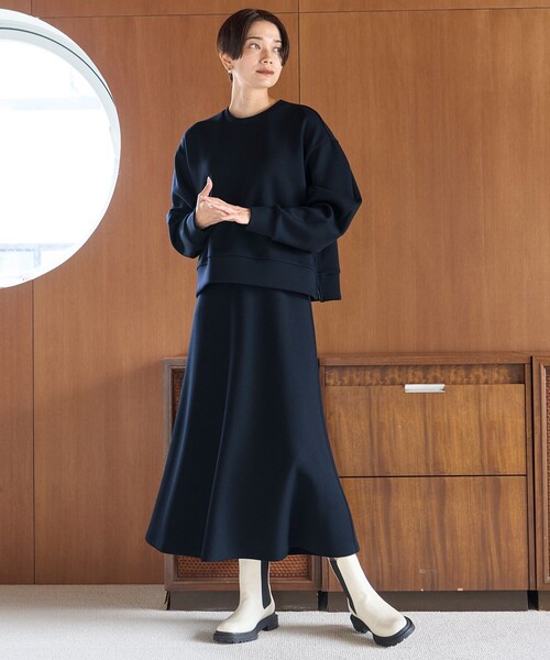 「UNFILO」 長袖カットソー X-LARGE グレー レディース_画像2