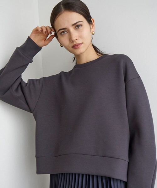 「UNFILO」 長袖カットソー X-LARGE グレー レディース_画像6