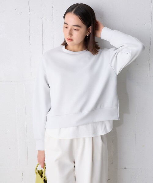 「UNFILO」 長袖カットソー X-LARGE グレー レディース_画像8