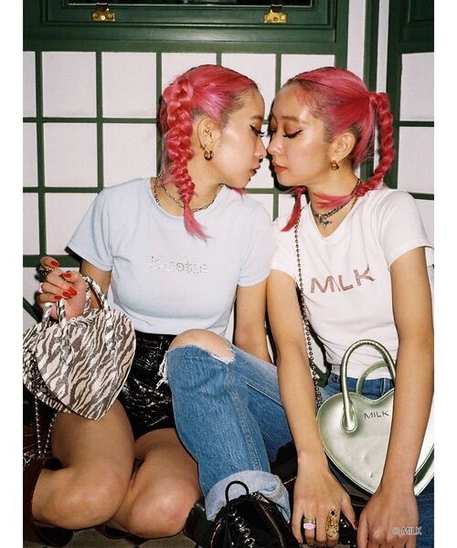 「MILK」 2WAYバッグ「jouetieコラボ」 FREE ブラウン レディース_画像3