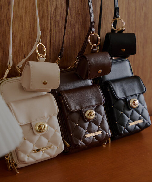 「Chico」 ショルダーバッグ FREE ブラック レディース_画像3