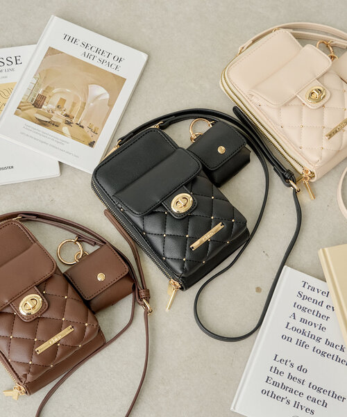 「Chico」 ショルダーバッグ FREE ブラック レディース_画像4