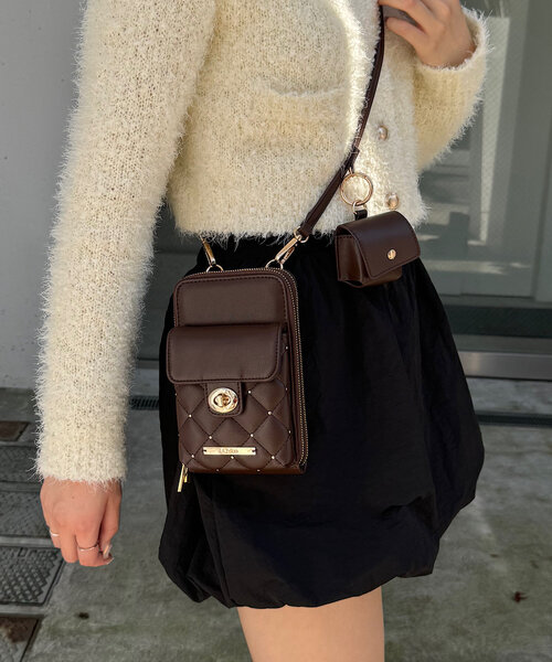 「Chico」 ショルダーバッグ FREE ブラック レディース_画像6